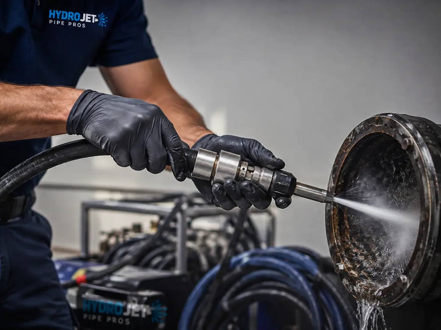 Hydro Jet Pipe Descaling in Waverly, WA
